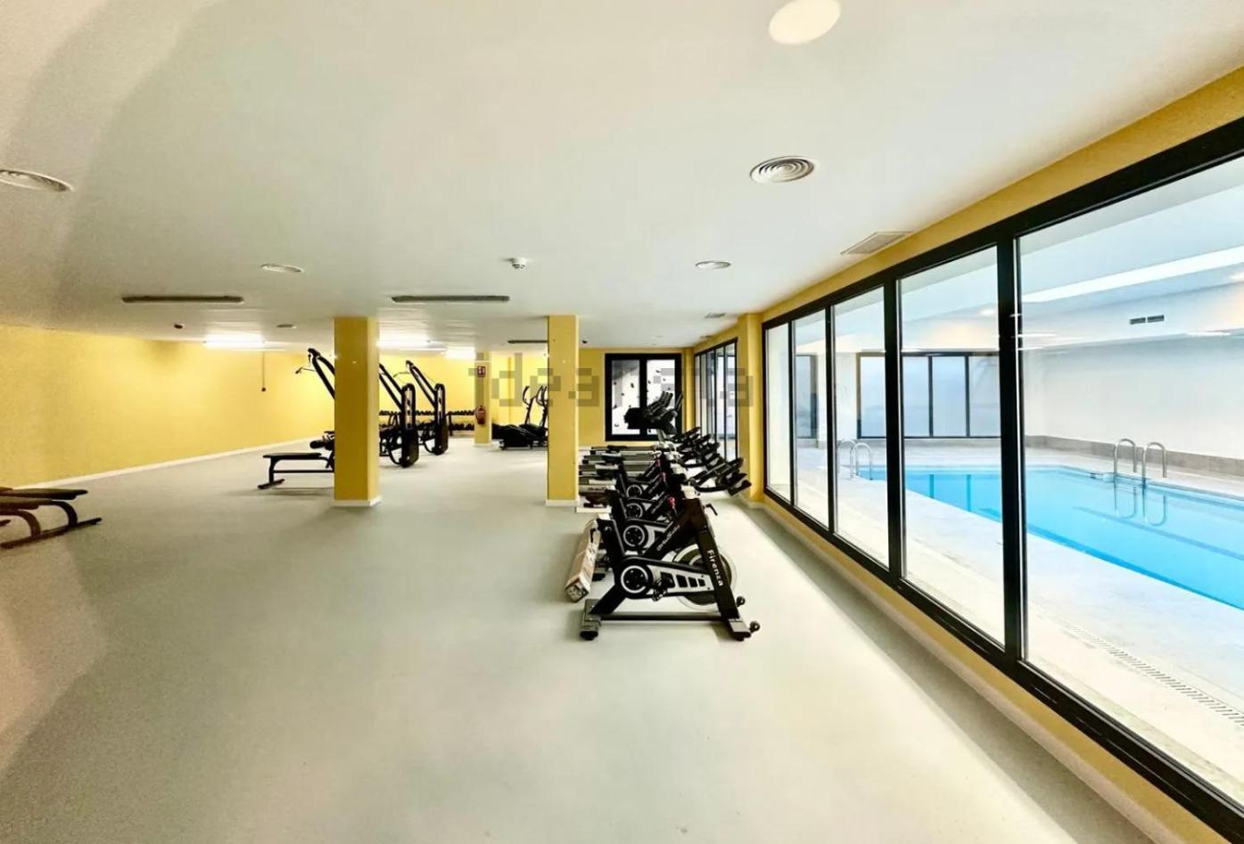 Estudios Homer Y Disney Con Piscina Olimpica Climatizada, Exterior,Gimnasio, Coworking, Netflix Y Wifi Gratis サン・セバスティアン・デ・ロス・レイエス エクステリア 写真